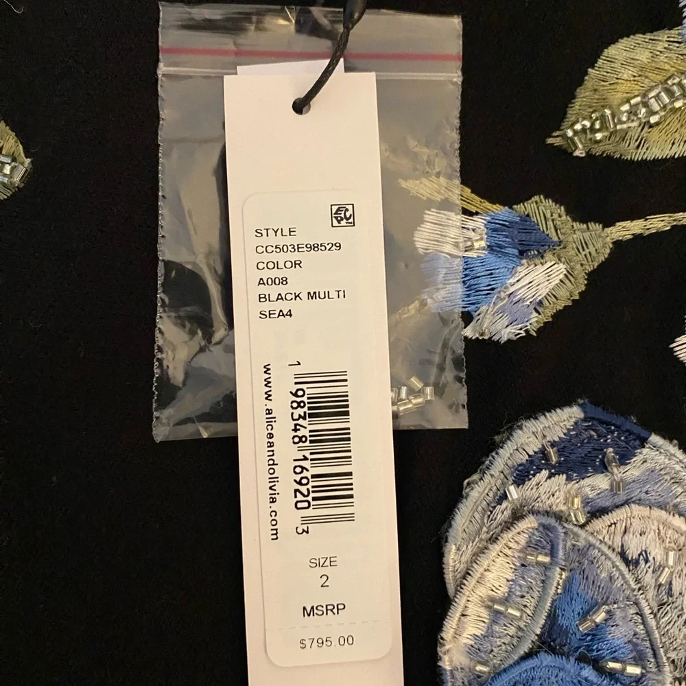 Alice + Olivia - Clyde Embell Dress - Size 2 - NWT - Picture 3 of 14